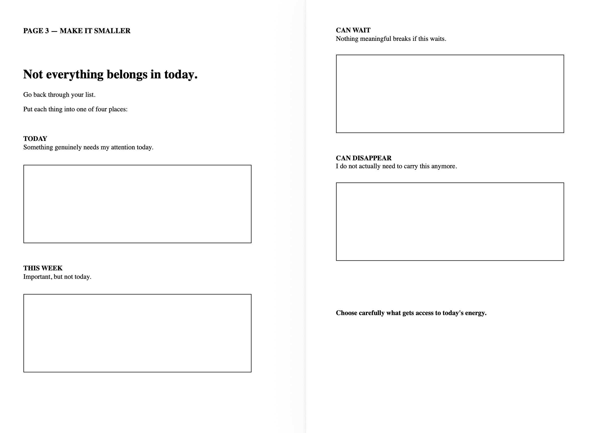 The Overwhelm Reset interior preview 2